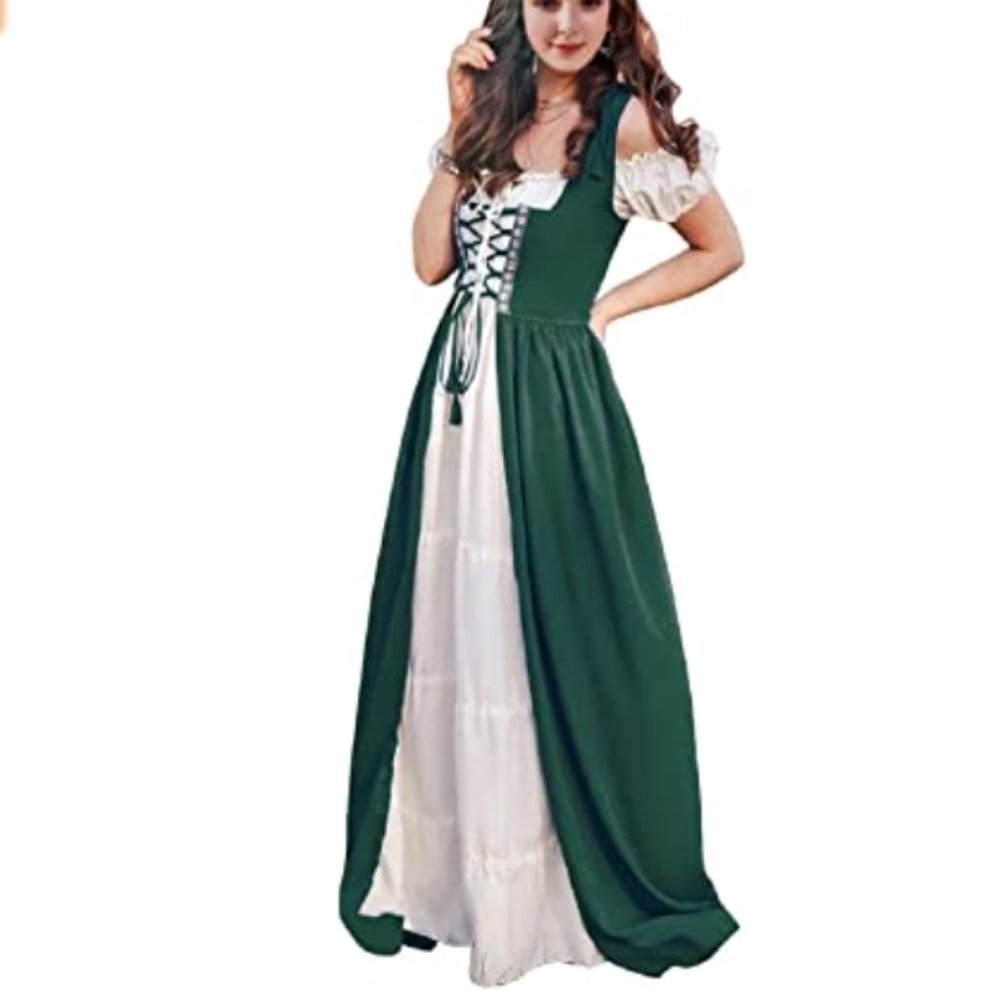 Amazon - Renaissance Medieval Over Dress for Women